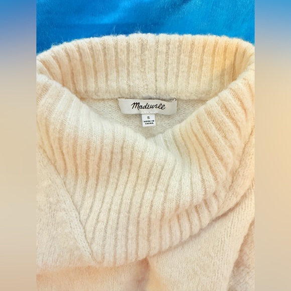 Madewell Cream Turtleneck Sweater - Picture 3 of 3